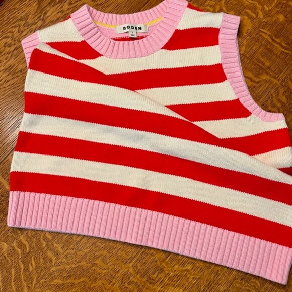 Boden Hotch Potch Cotton Vest - Picture 8 of 12